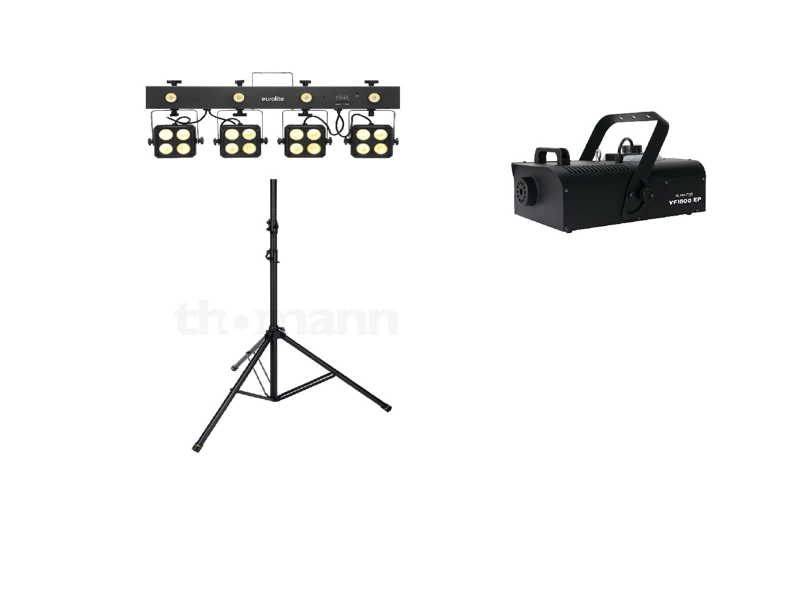 LED Bar + Nebelmaschine – Ansicht 1